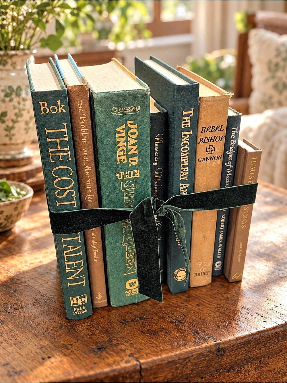 The Gilded Grove Collection Volume IV Decorative Vintage Book Bundle